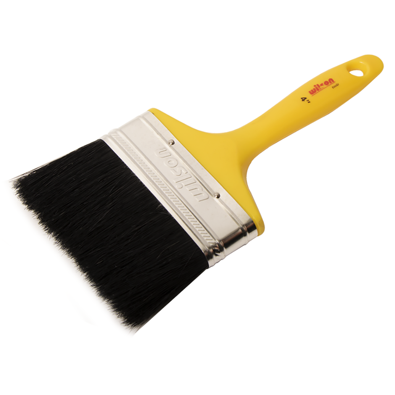 Brocha Profesional Wilson | Cerdas 100% Natural | 4" | 12-67