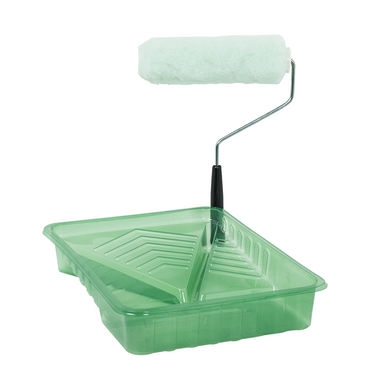 Kit de Pintura 2 pzs Charola Plástica y Rodillo