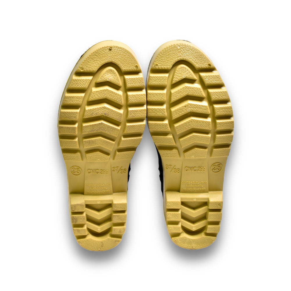 Bota Sanitaria Negra Plástica Akron 15-07 | Semi-Industrial | núm. 25