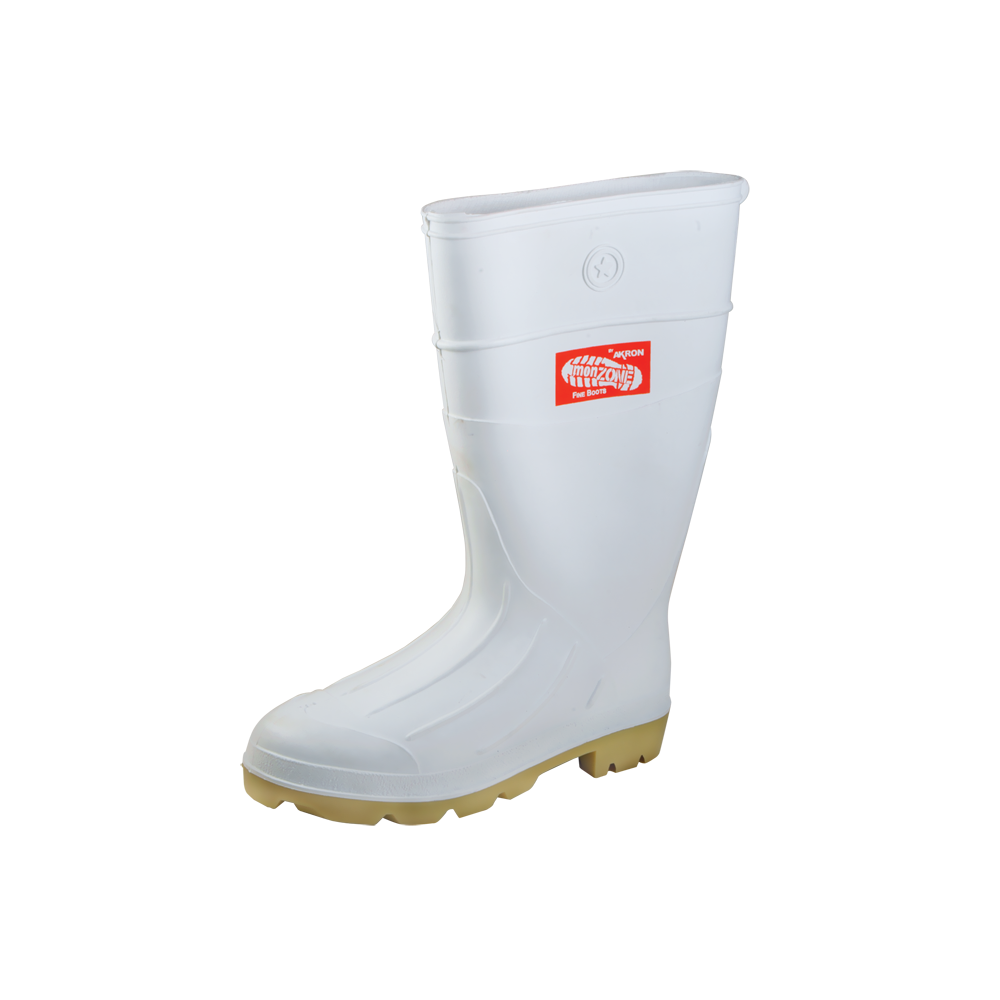 Bota Sanitaria Blanca Plástica Akron 15-09B | Semi-Industrial | núm. 27