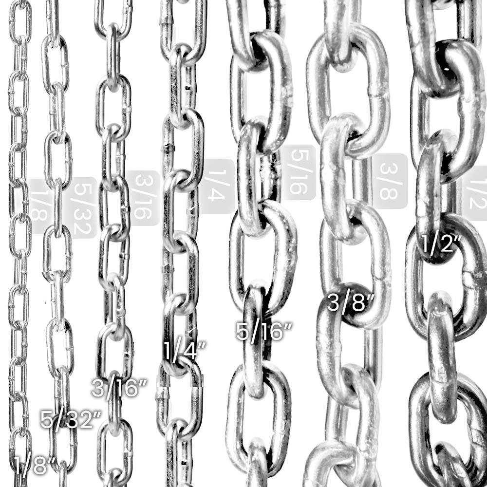 Cadena de Acero Galvanizado Akron 15-63 | Grado 30 | Electrosoldada | 5/16"