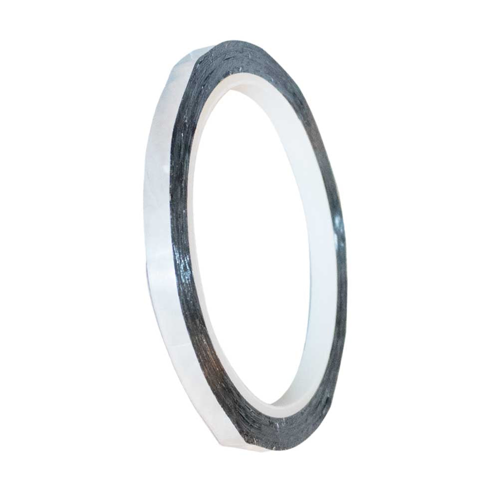 Cinta Decorativa Autoadhesiva 2 pzs - Plata, 6mm x 40mts