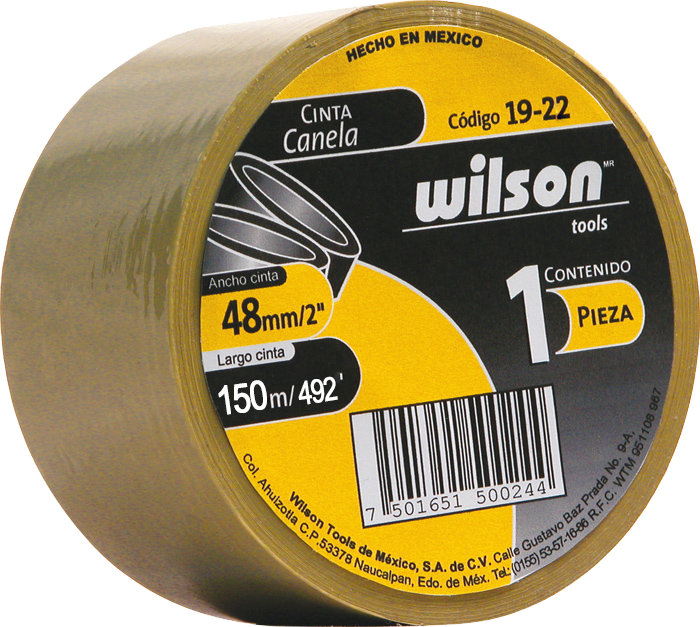 Cinta Canela 25mmX5mts y 48mmX150mts - 48mm x 150mts