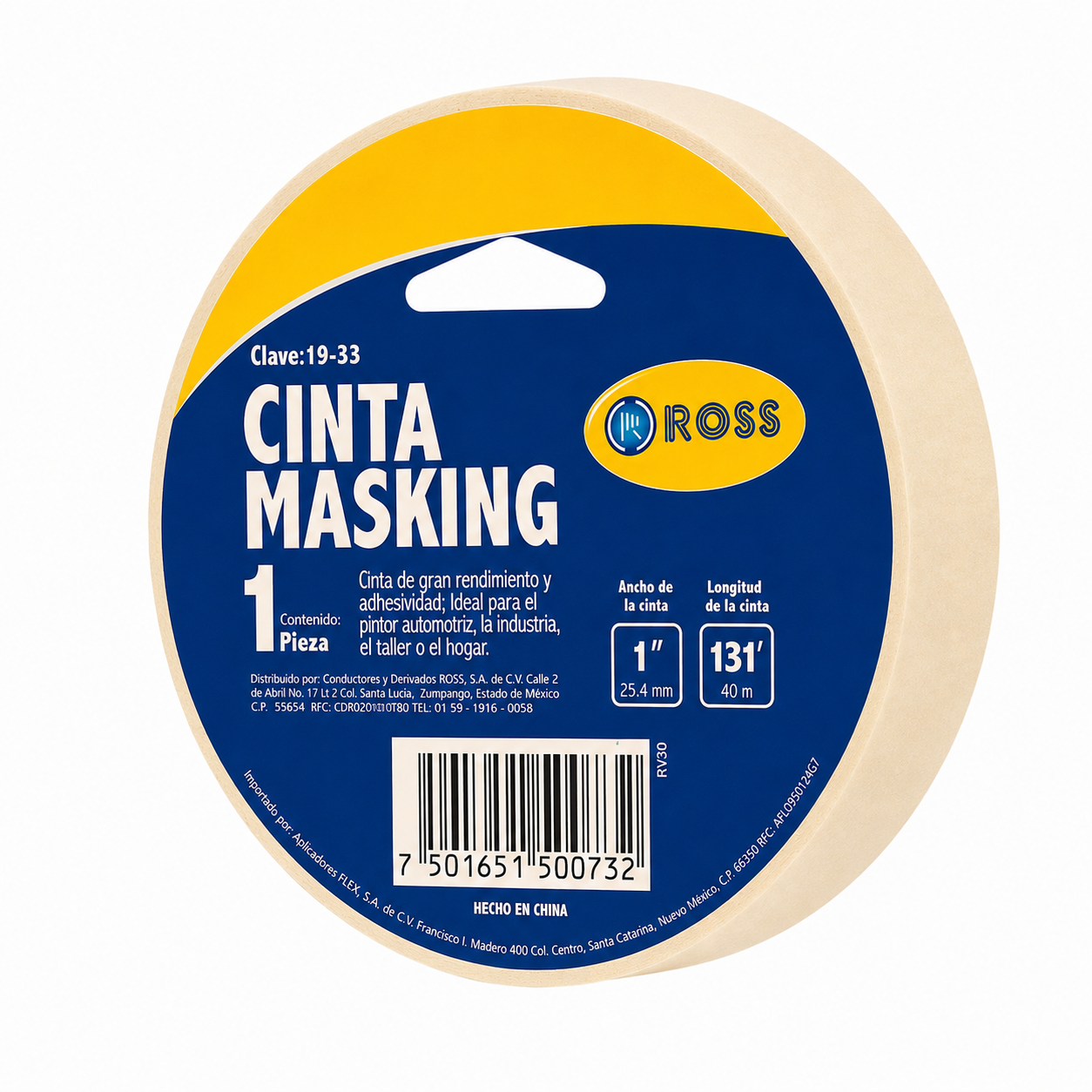 Cinta Masking - 1’ x 40