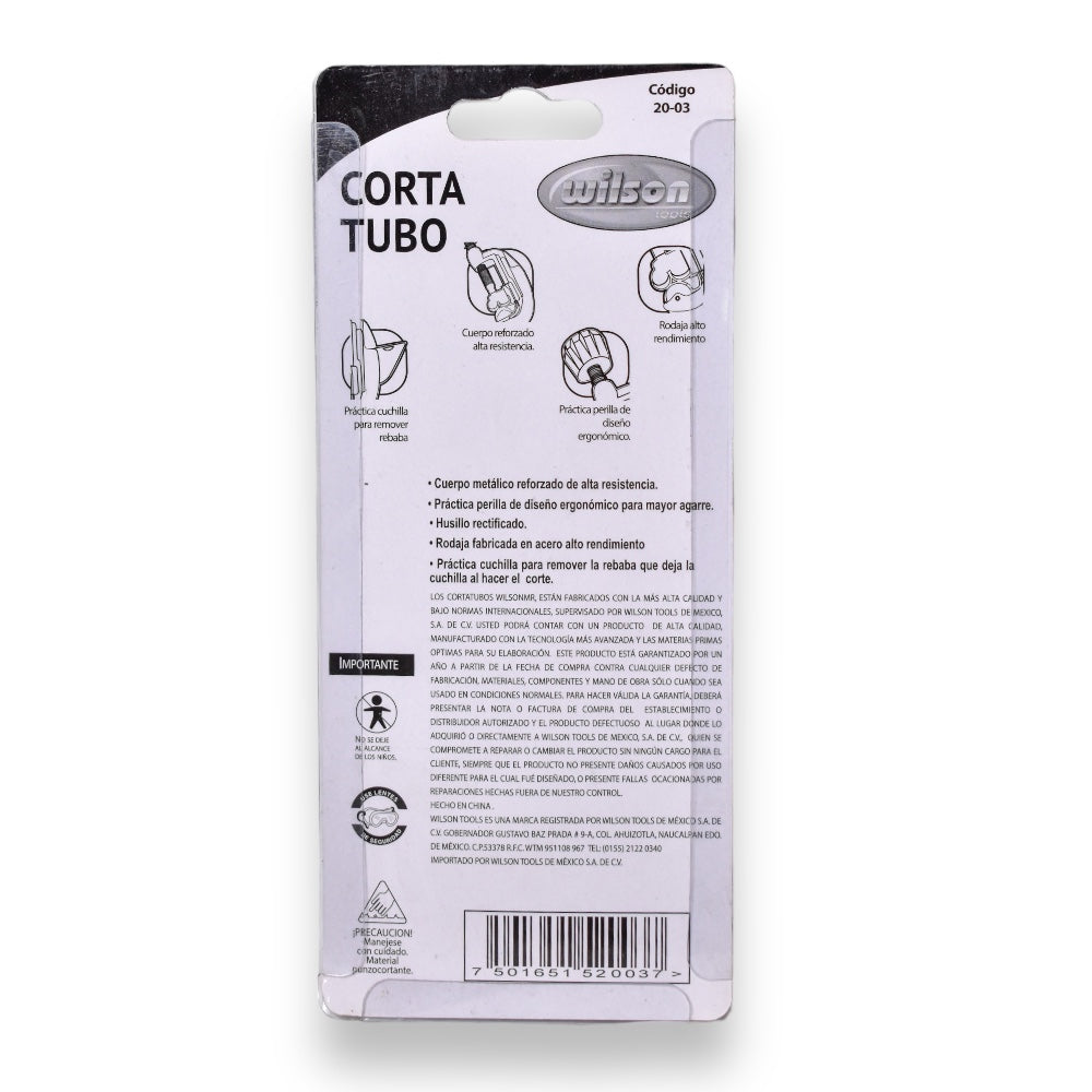 Cortador de Tubo 30mm