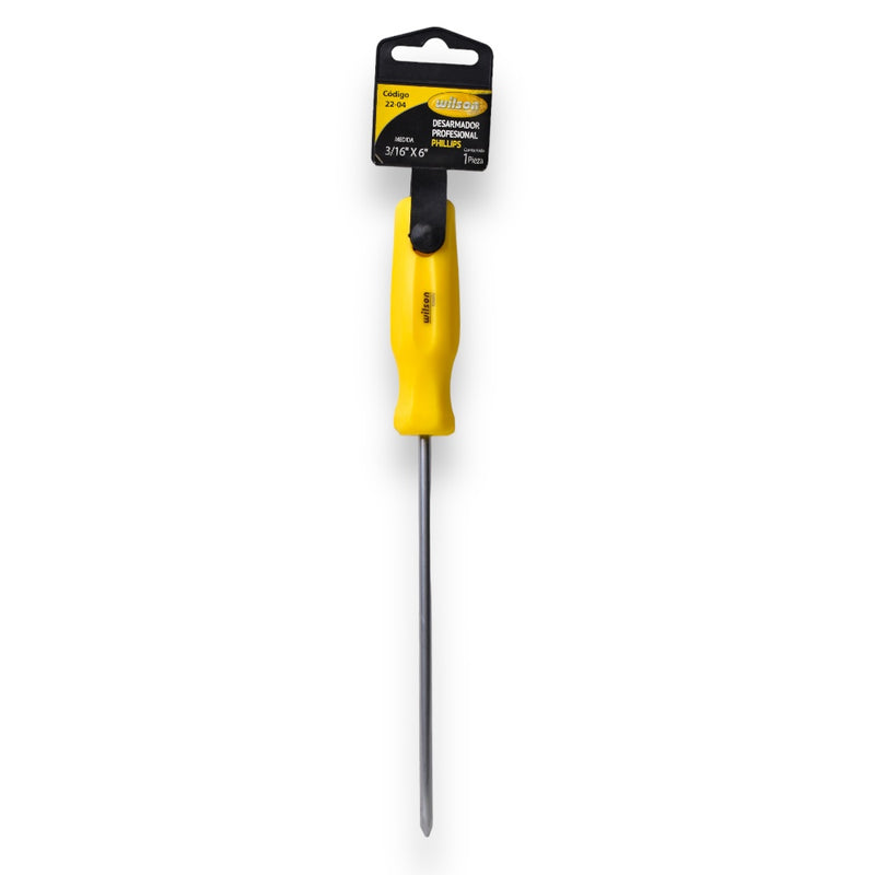 Desarmador de Cruz Phillips Varias Medidas - 3/16x6”