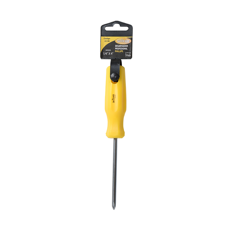 Desarmador de Cruz Phillips Varias Medidas - 1/4x4”