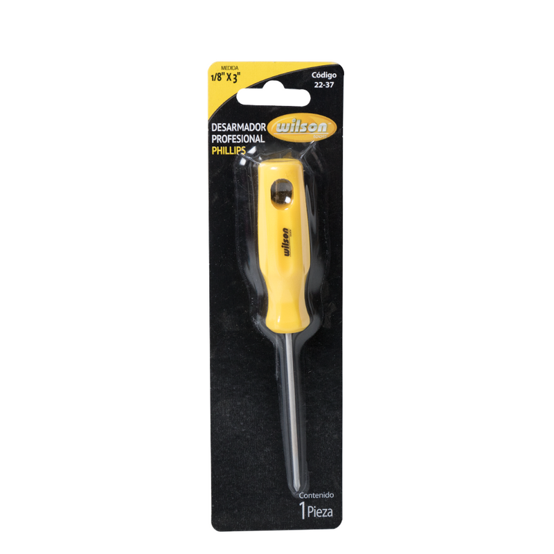 Desarmador de Cruz Phillips Varias Medidas - 1/8x3”
