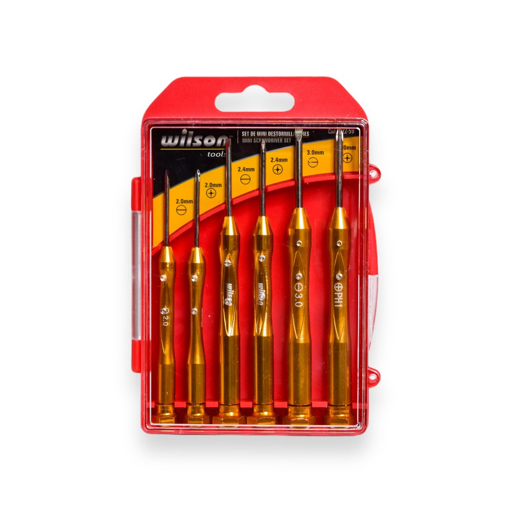 Set de Destornillador de Presición, 6 pzs