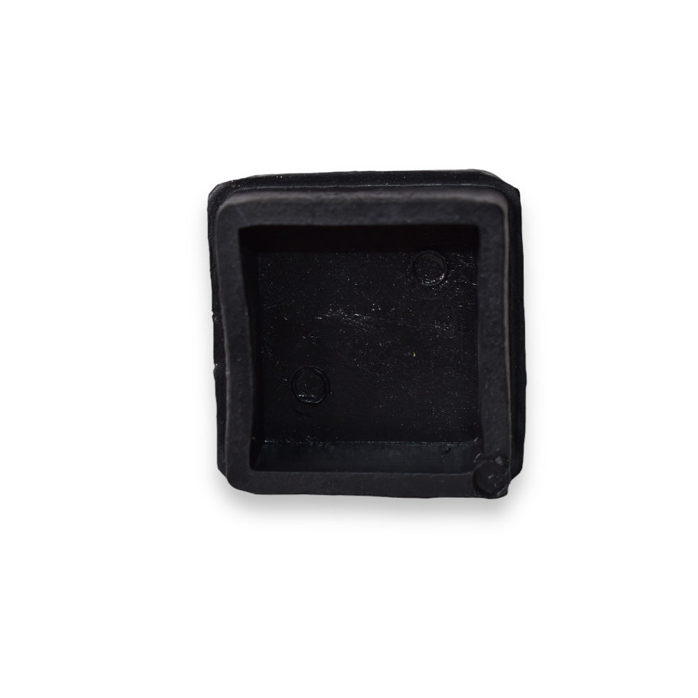 Regatón Tapón Cuadrado de Goma 1/2" a 2", Caja 100 piezas - 3/4"