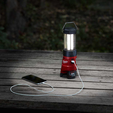 Lámpara de Trabajo con carga USB, Led Rotativo 90 grados