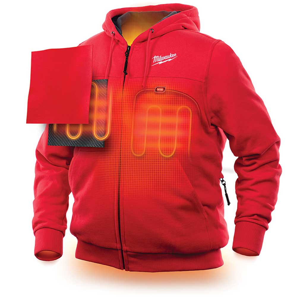 Sudadera Calefactada con Capucha M12