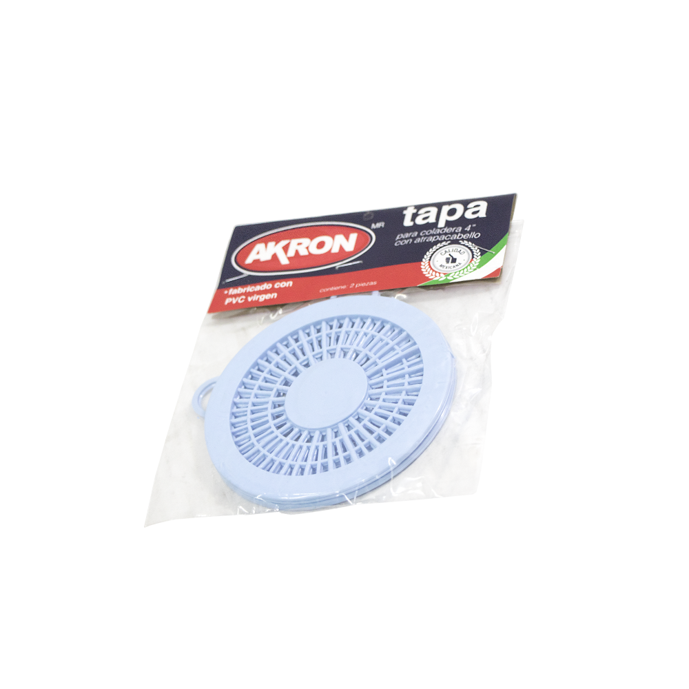 Tapas para Coladera 4” - Sencilla