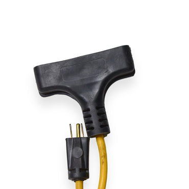 Extensión Triple Aterrizada de Uso Rudo 0.60mts