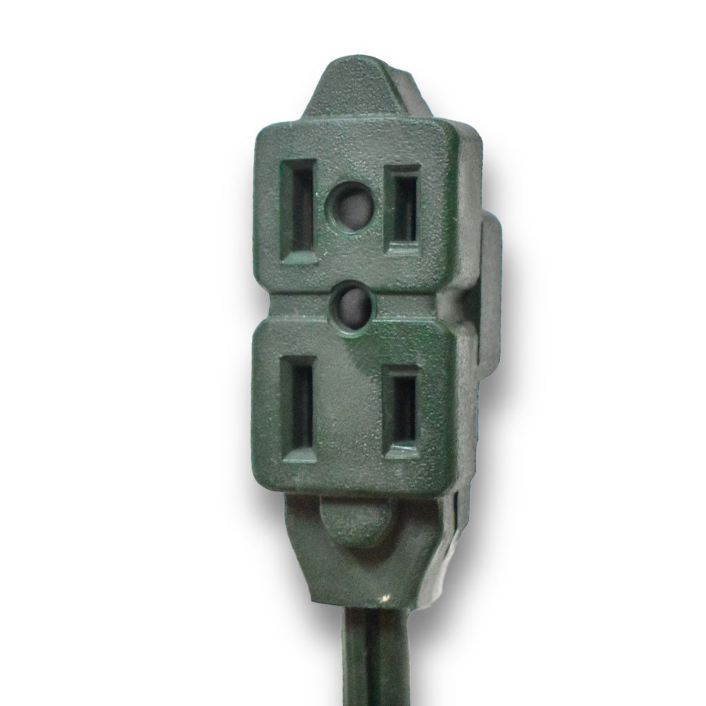 Extensión Eléctrica Uso Doméstico 1.5, 2, 4, 5, 6, 8 mts - 2mts/Verde