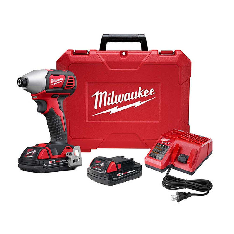 Kit Destornillador de Impacto Hexagonal M18 de 1/4", 2 Velocidades