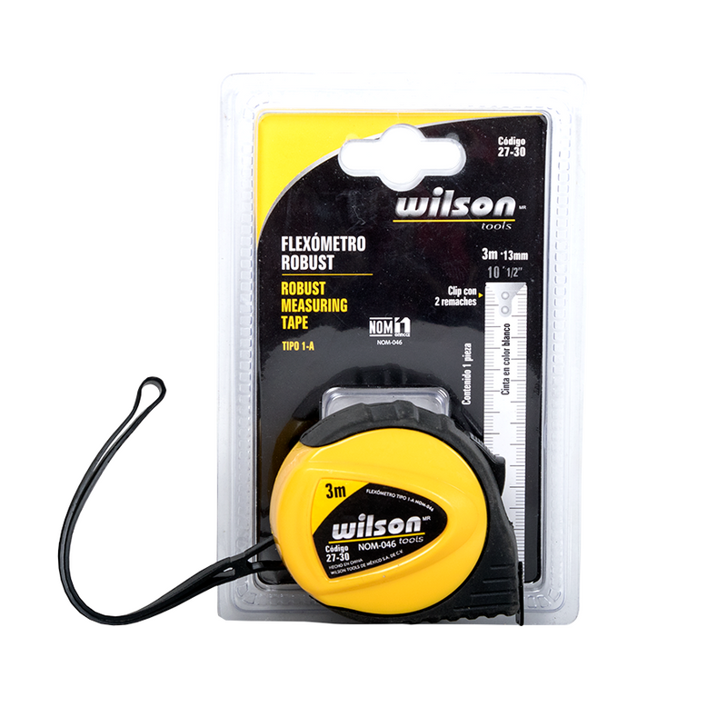 Flexómetro de 3mts, 5mts y 8mts - 3m x 16mm / 5/8”