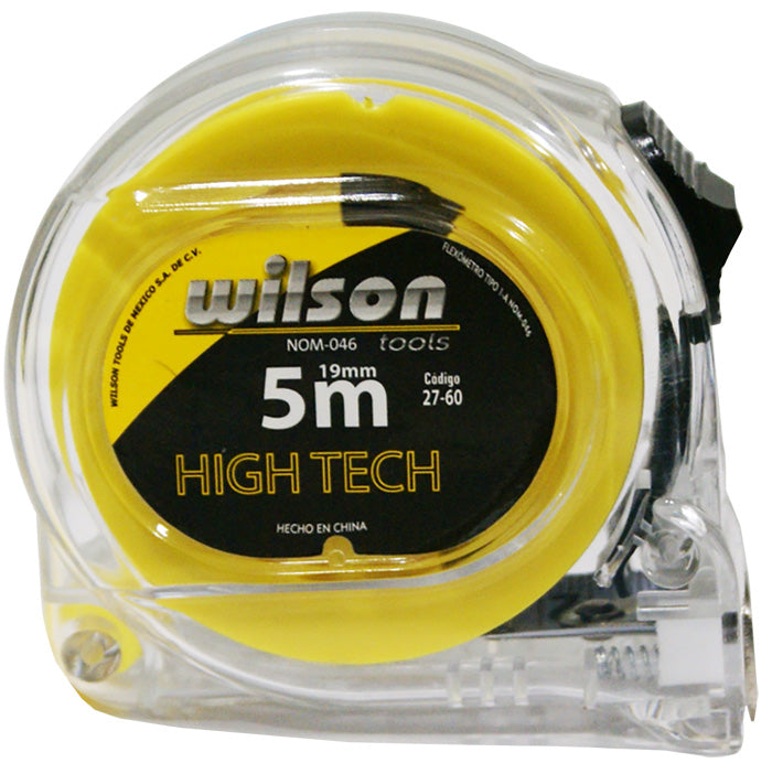 Flexómetro Transparente 3mts y 5mts - 5mts