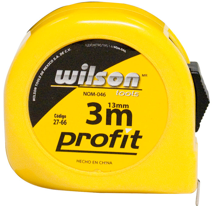 Flexómetro Profit 3mts y 5mts - 3m x 13mm / 1/2”