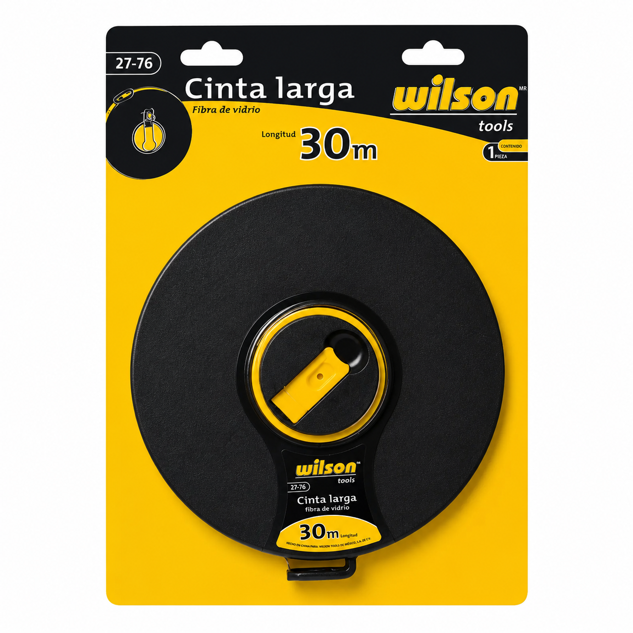 Cinta Métrica de Fibra de Vidrio 20mts, 30mts y 50mts - 30Mts x 1/2”