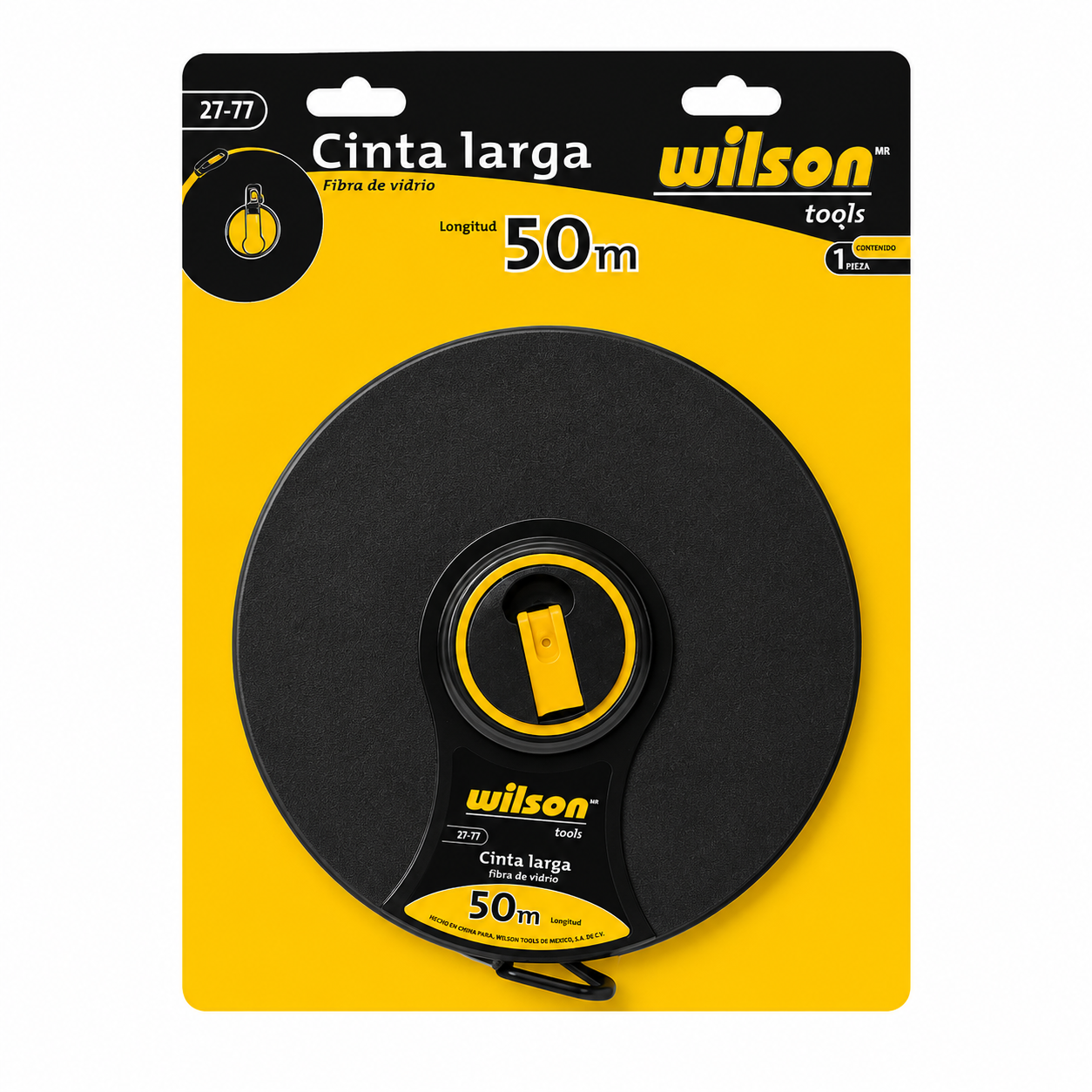 Cinta Métrica de Fibra de Vidrio 20mts, 30mts y 50mts - 50Mts x 1/2”