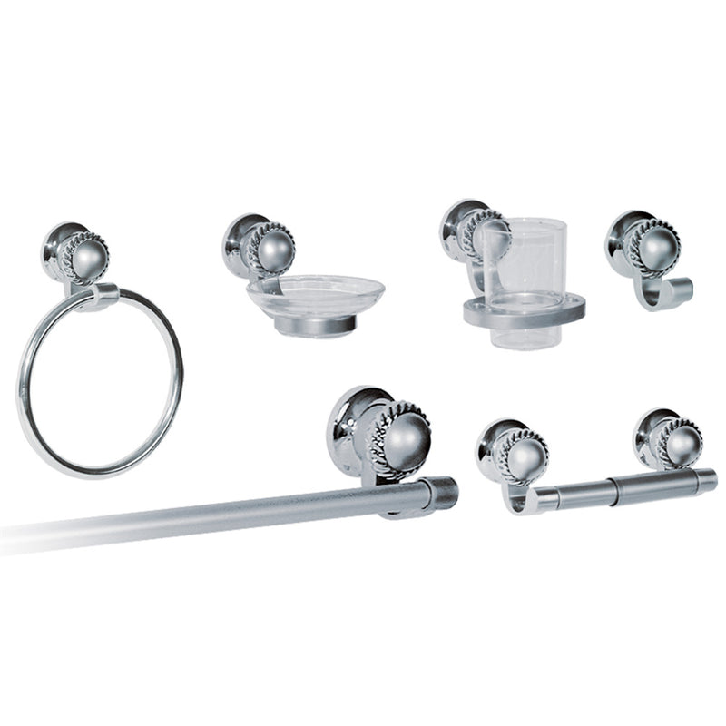 Accesorios para Baño | Wilson | 28-01 |  Cromo Satín | Mod. Grecia