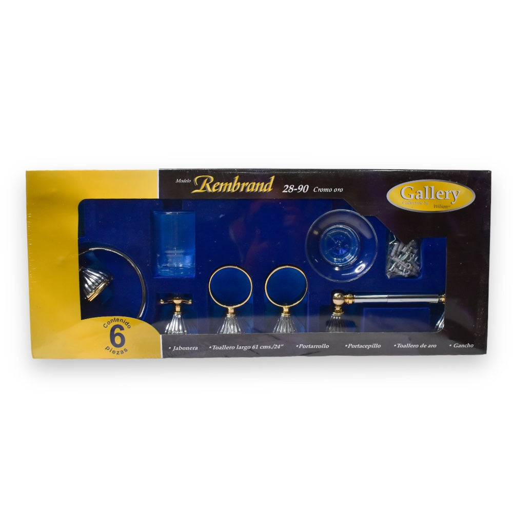 Accesorios para Baño Wilson 28-90 | Cromado  | Modelo Rembrand