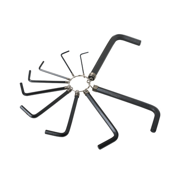 Juego de Llaves Allen Standard y Milimétrica - 1/16” Hasta 3/8” / 10 Pz