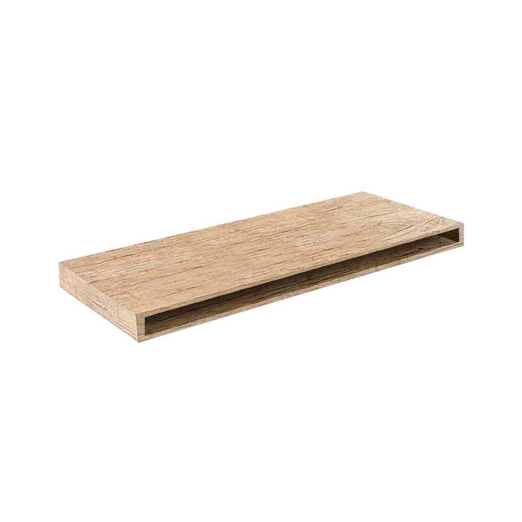 Repisa Recta Tendenza Collection 4x25 - 4x25x60CM/Vintage