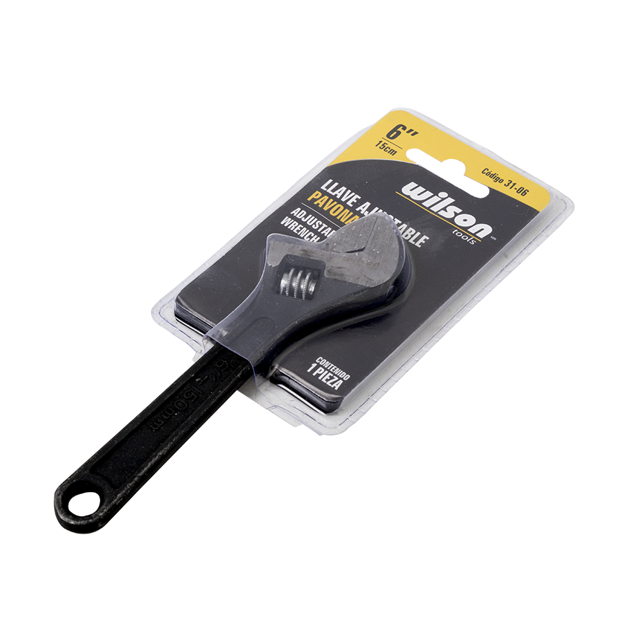 Llave Ajustable Pavonada 6", 10", 12" - 6"