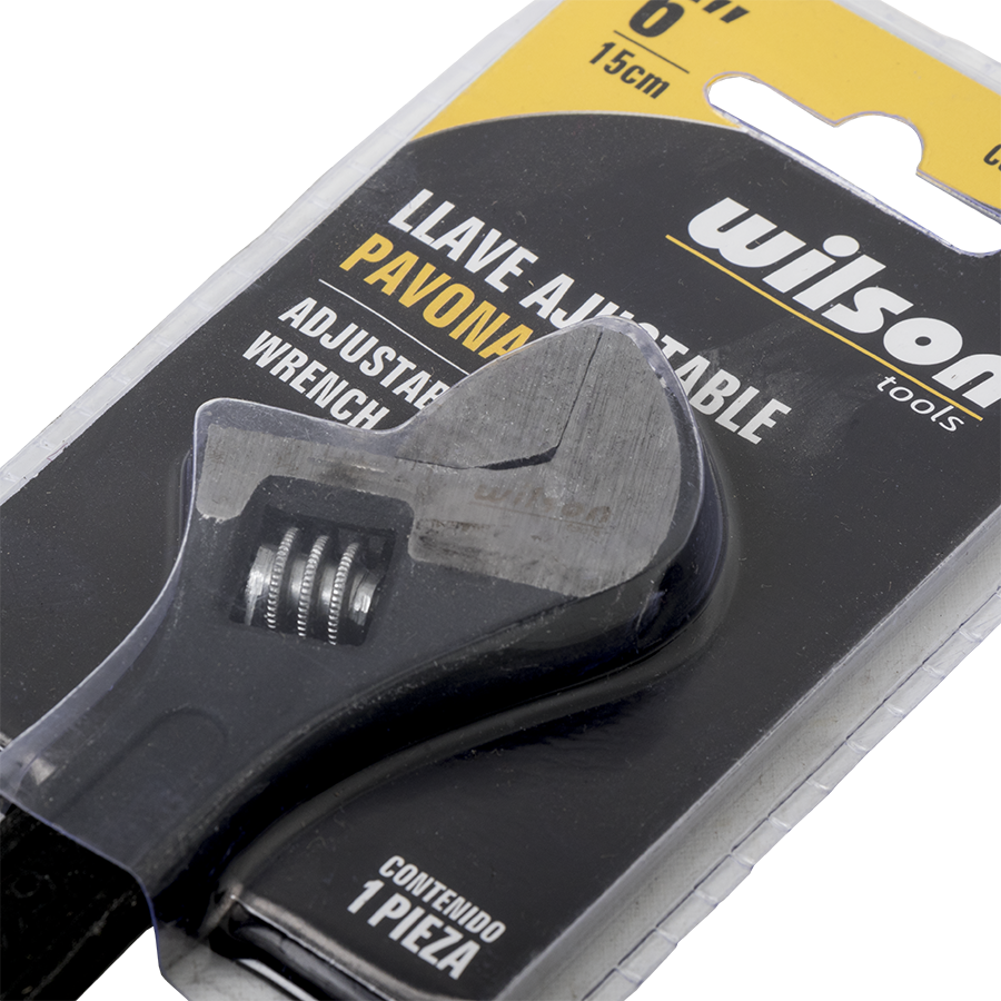Llave Ajustable Pavonada 6", 10", 12" - 6"