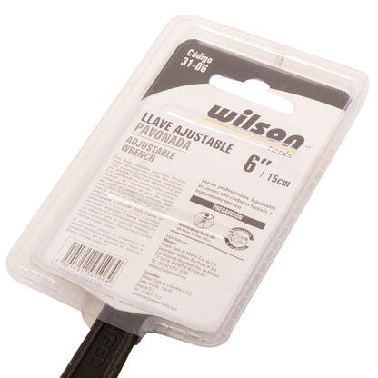 Llave Ajustable Pavonada 6", 10", 12" - 6"