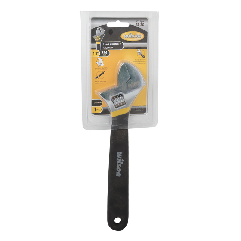 Llave Ajustable Cromada 6", 8", 10", 12" - 10"