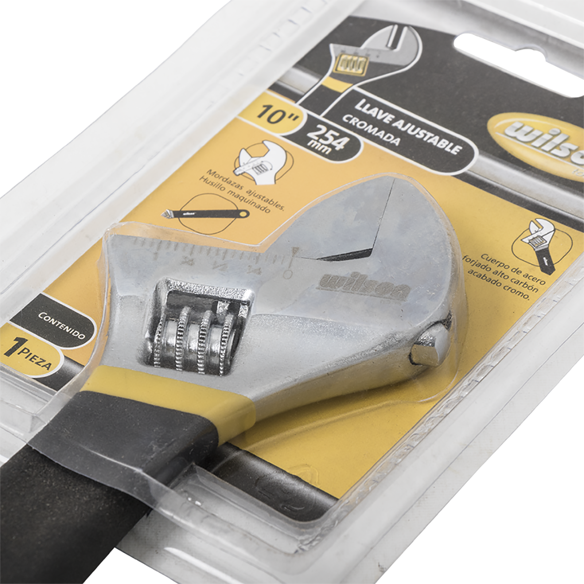 Llave Ajustable Cromada 6", 8", 10", 12" - 10"