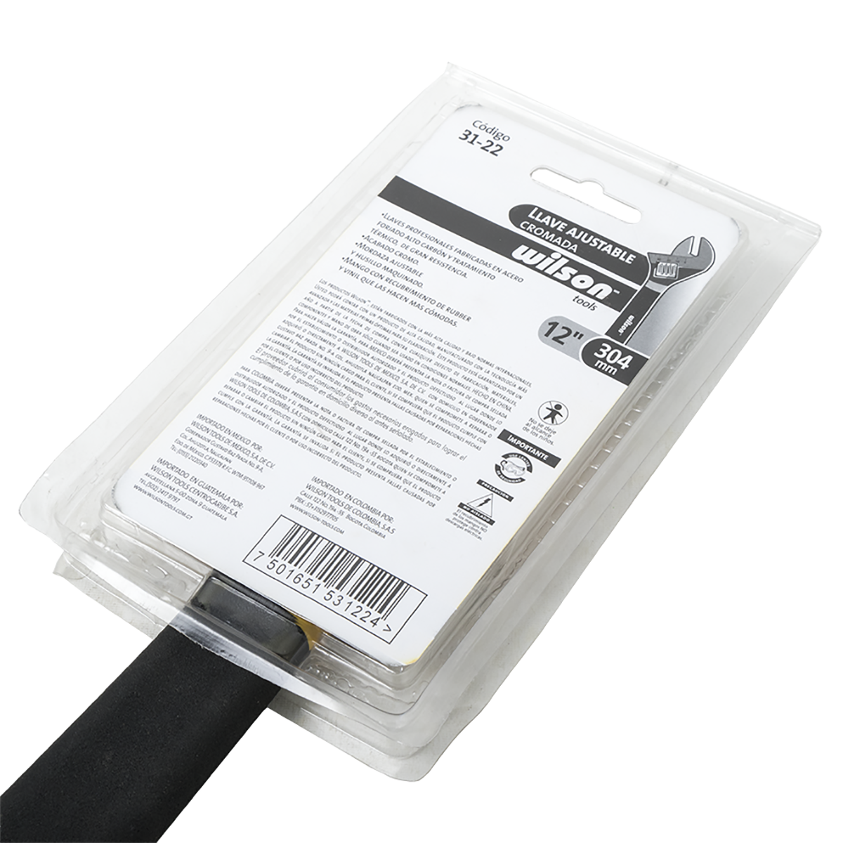 Llave Ajustable Cromada 6", 8", 10", 12" - 12"