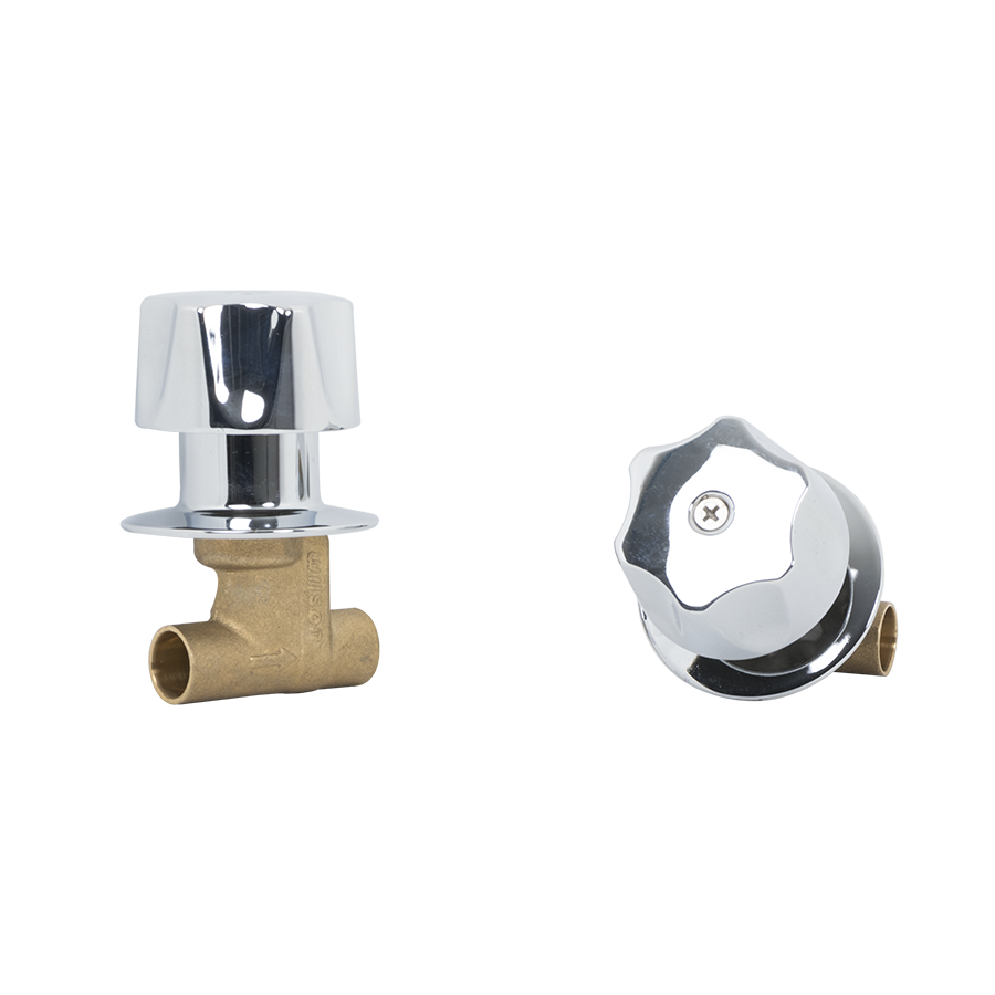 Juego de 2 Llaves Empotrables para Regadera