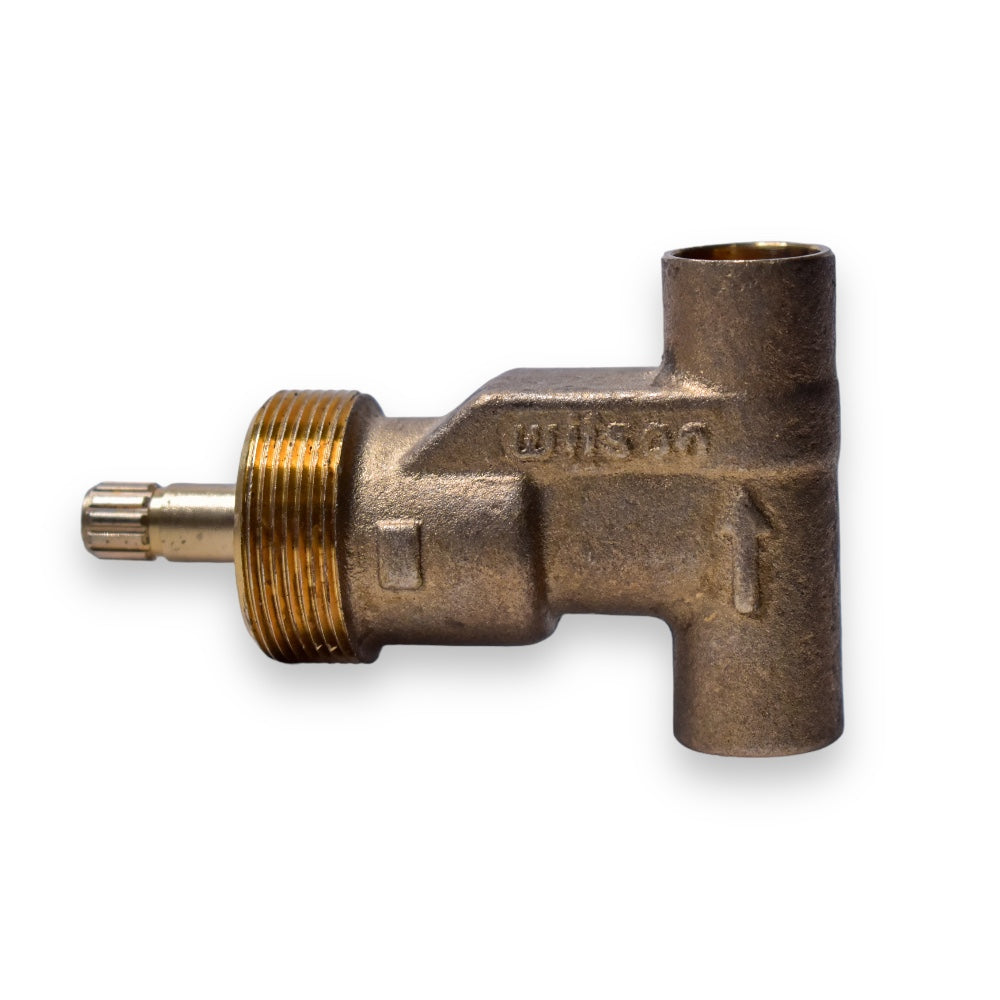 Vástago para Regadera de Bronce Soldable