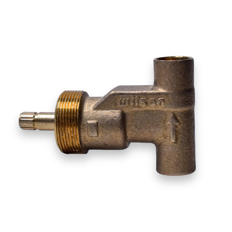 Vástago para Regadera 34-24 | de Bronce Soldable