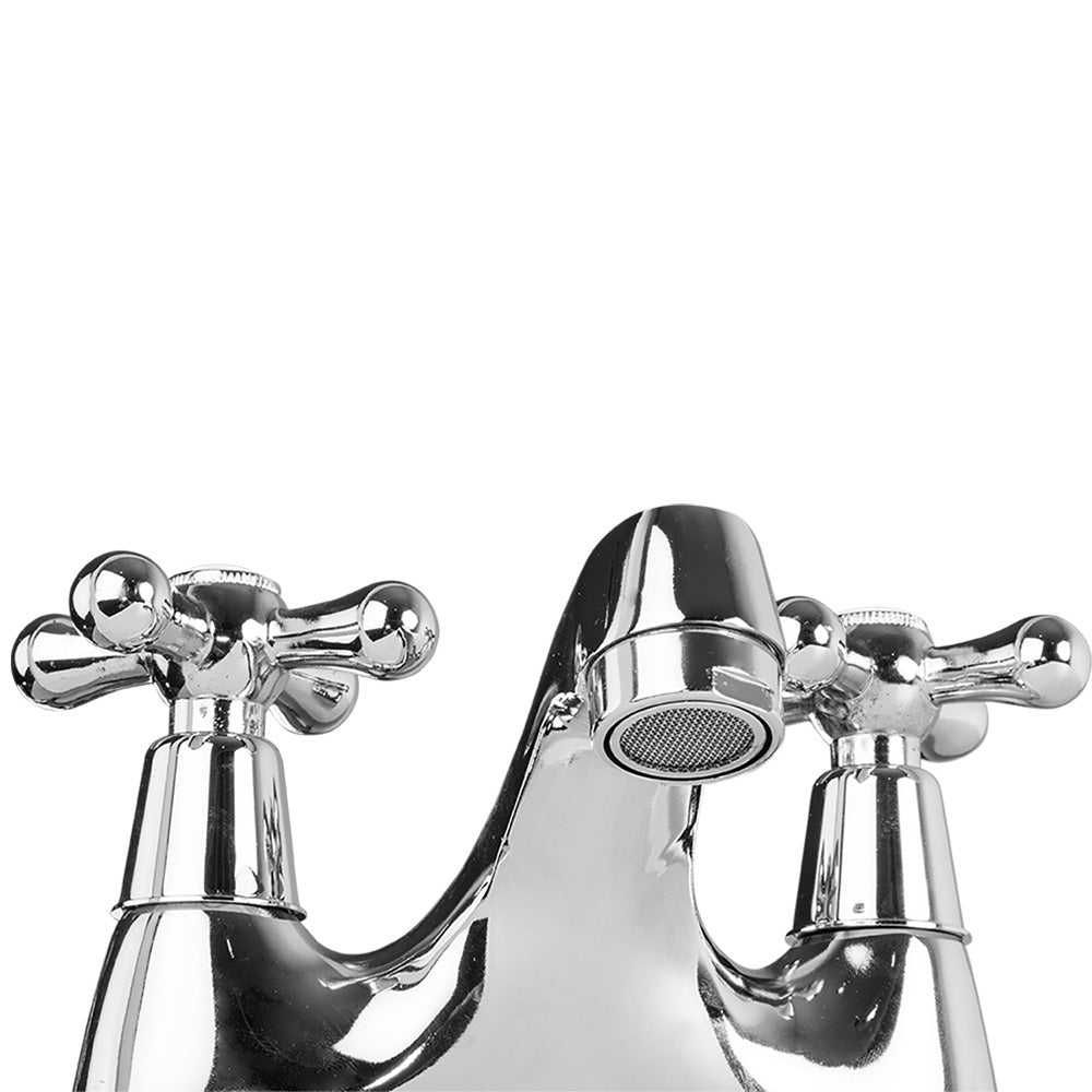 Mezcladora para Lavabo 4″ Cromada mod. Gamma