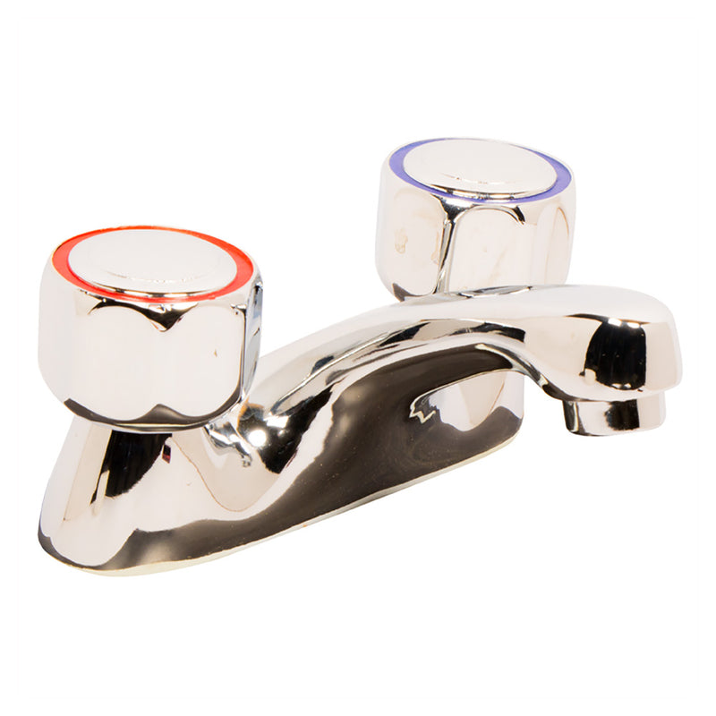 Mezcladora para Lavabo | Wilson | 39-17 | 4″ | Cromada | Con Indicador de Temperatura