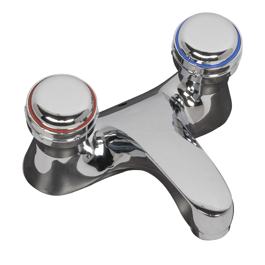 Mezcladora para Lavabo 4" Cromada