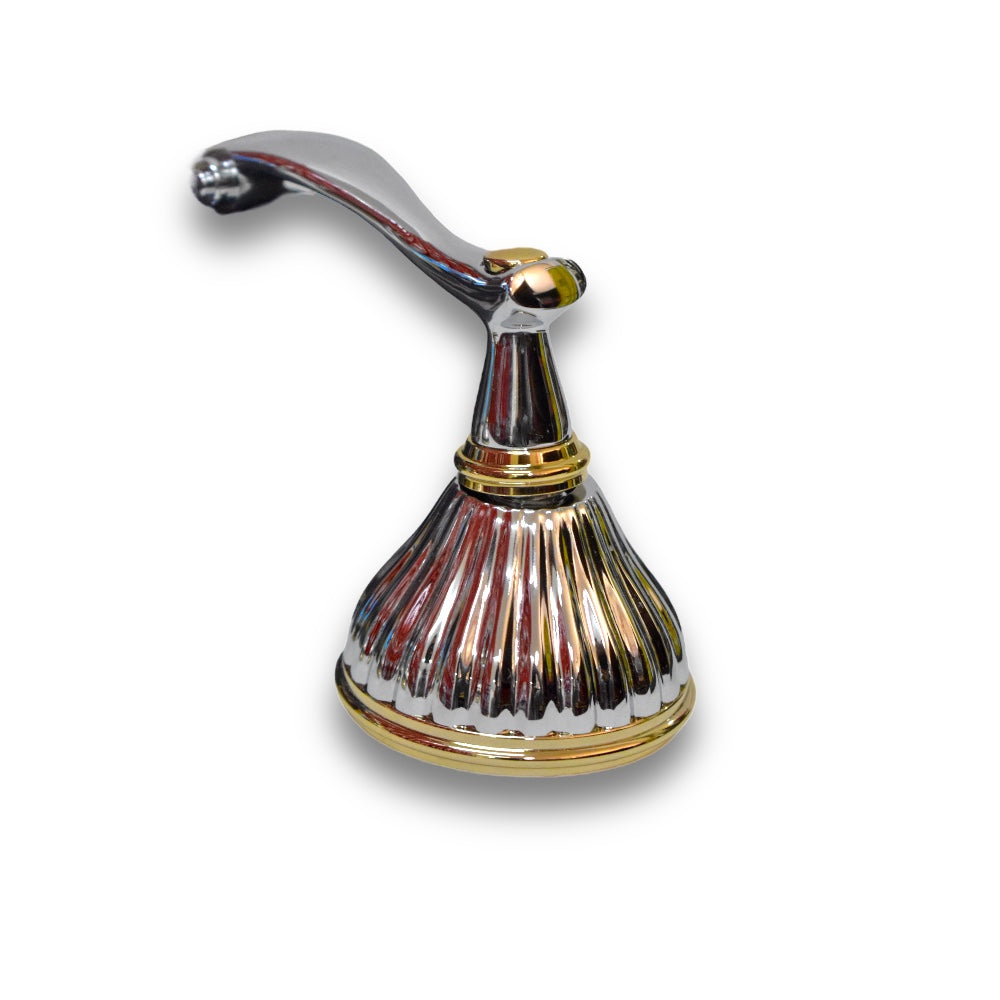 Juego de 2 Manerales para Regadera Mod. Rembraund - Cromado-Oro