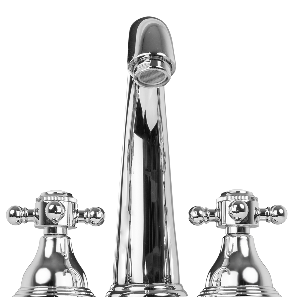 Mezcladora para Lavabo Cromada 8” Mod. Murillo