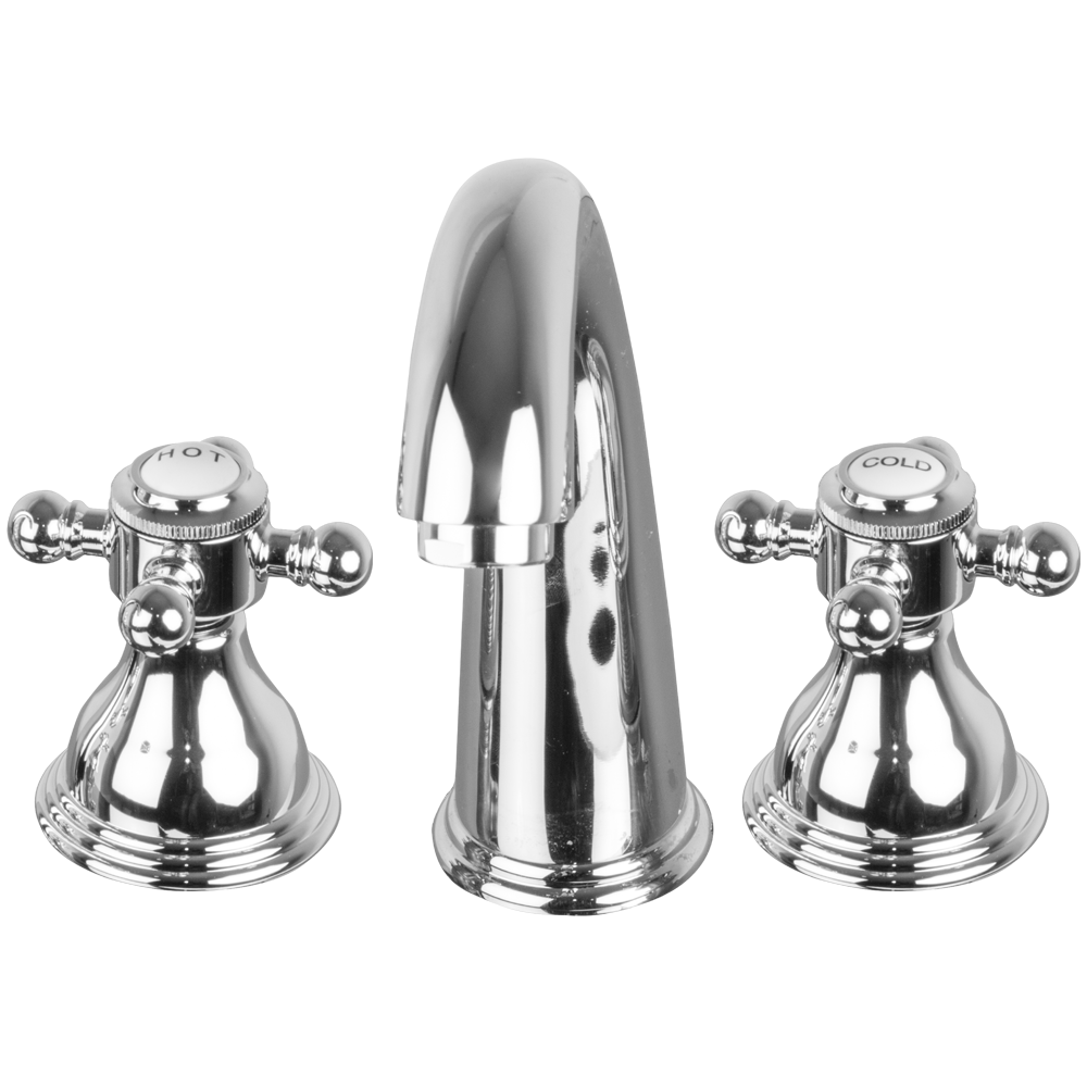 Mezcladora para Lavabo Cromada 8” Mod. Murillo