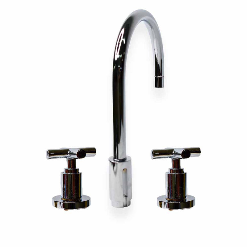 Mezcladora para Lavabo con Desagüe | Wilson | 39-65 | 4” | Mod. Boticelli