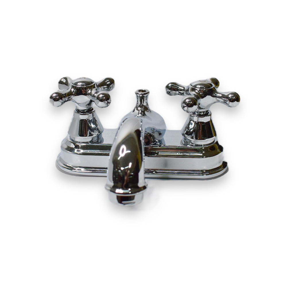 Mezcladora para Lavabo con Desagüe 4” Mod. Monet - Cromo