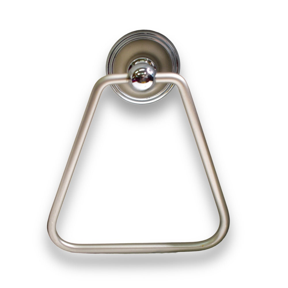 Toallero de Argolla Cromado - Cromo y Satín - Gaugin