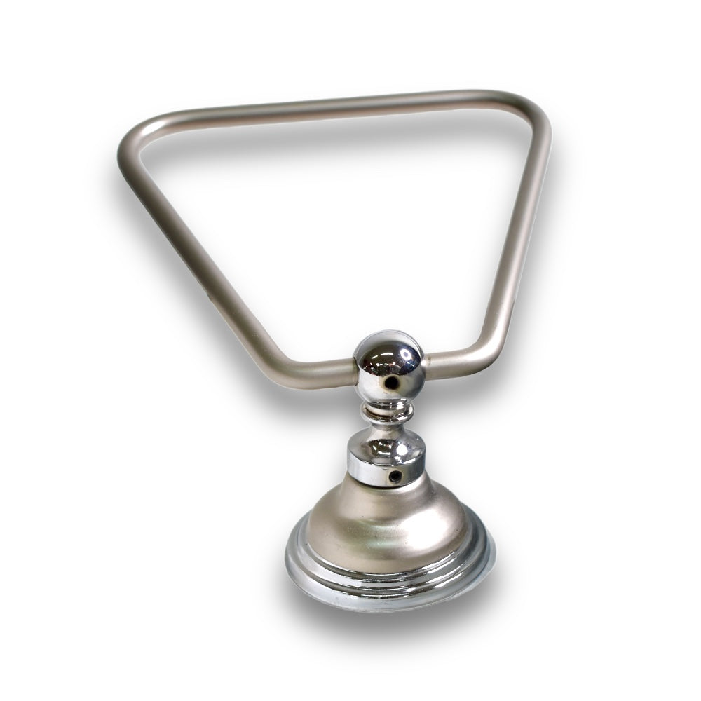 Toallero de Argolla Cromado - Cromo y Satín - Gaugin