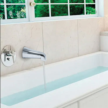 Salida para Tina de Pared Cromada - Sin botón