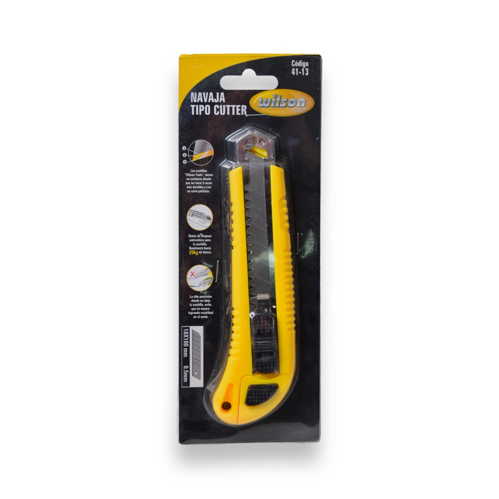 Navajas Tipo Cutter - Con 3 Repuestos